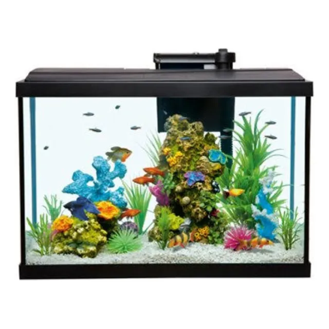 Pecera Acuario Con Tapa, Luz Y Filtro, 140l. Resun Sth140
