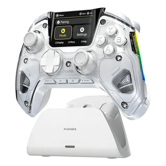 Controle Gamer Manba One V2 Hall Effect Sem Fio Com Dock
