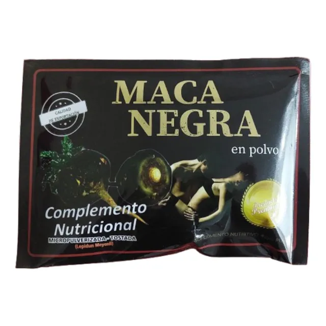 Maca Negra Peruana Pura Inkanatun En Polvo 150g X 1 Unidad