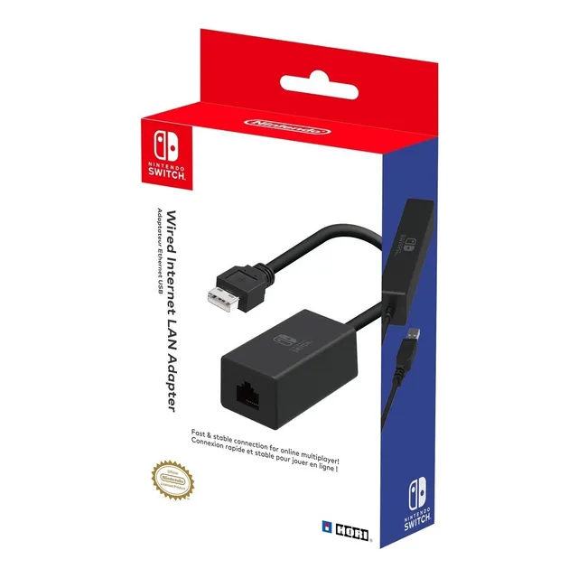 Wired Internet Lan Adapter Para Nintendo Switch Hori