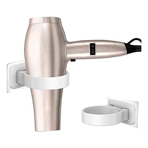 Soporte De Pared Para Secador De Pelo Fysupotsu, Autoadhesiv