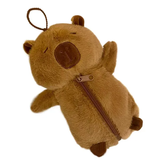 Estuche Para Lápices Con Dibujos De Animales De Felpa
