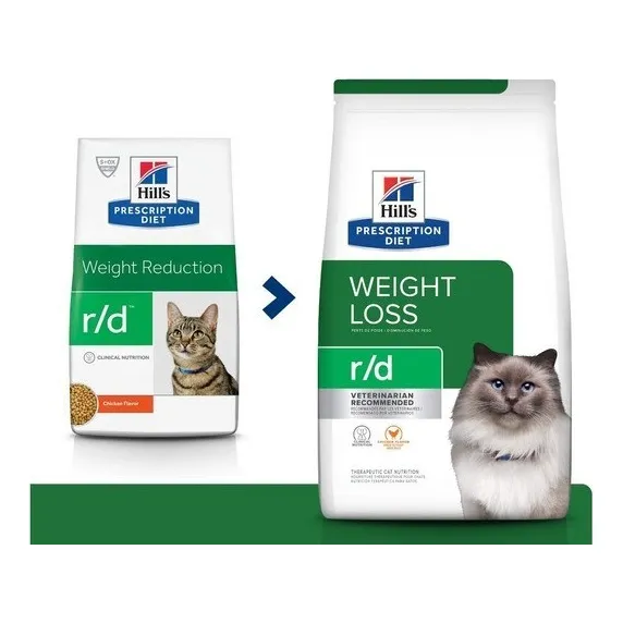 Alimento Hill's Prescription Diet R/d Para Gato Adulto