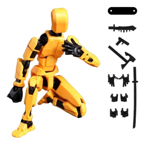 Muñeco Dummy 13 Super Articulado Incluye Accesorios Y Armas