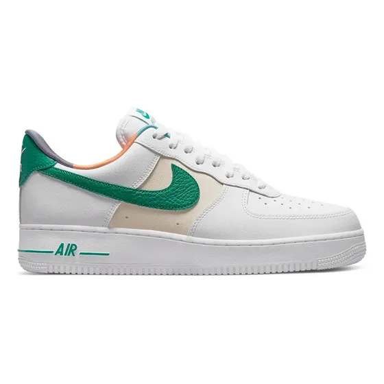 Tênis Sneaker Nike Air Force 1 07 Lv8 White Green Original