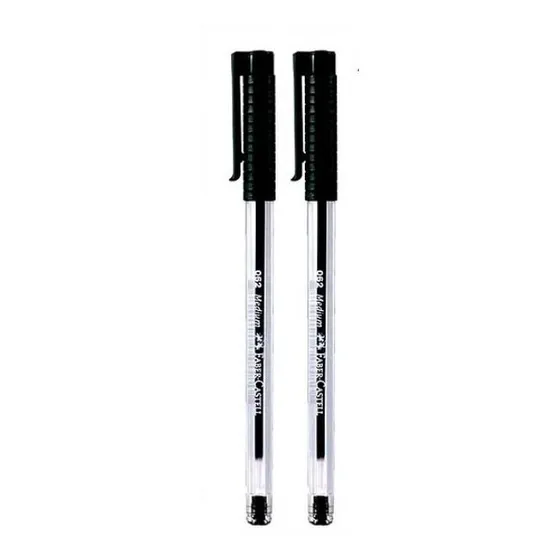 Bolígrafo / Lapicero Ref 062 Negro X 2 Unid. Faber Castell