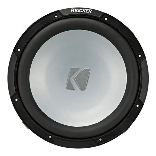 Subwoofer Marino Kicker 45km104 Km10 10 Pul 350w 175rms 4ohm Color Plateado