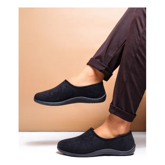 Pantuflas Hornito Unisex Corderito Cerradas Talles 35 A 45