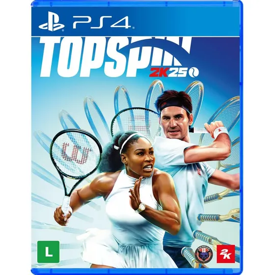 Jogo Topspin 2k25 Ps4 Br Midia Fisica