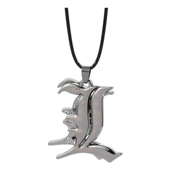 Collar Death Note Double L Yaga Anime Lawliet Cosplay Dragon