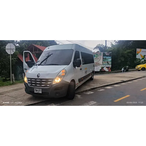 Microbus Renault Master 3 Modelo 2017, 18 Pjs ,a.a  