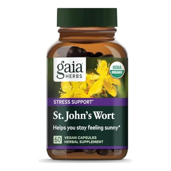 Hierba De San Juan De Gaia Herbs - Estrés Natural