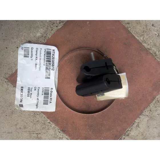 Abrazadera Para Cable Coaxial Rg8, Nuevo