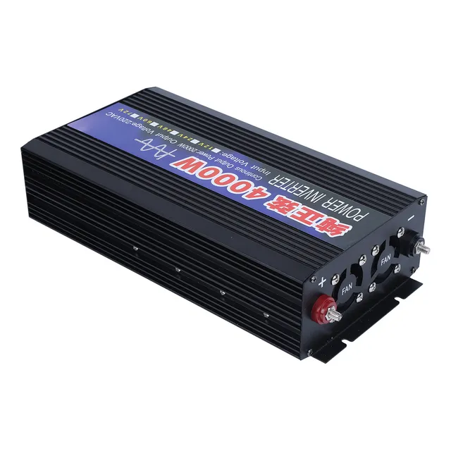 Convertidor Dc A Ac De 4000 W, Inversor Sinusoidal Puro Para