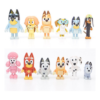 Para Op Z 12 Unidades/conjunto De Brinquedos Bluey Playtime Para Op Z 12 Unidades/conjunto De Brinquedos Bluey Playtime
