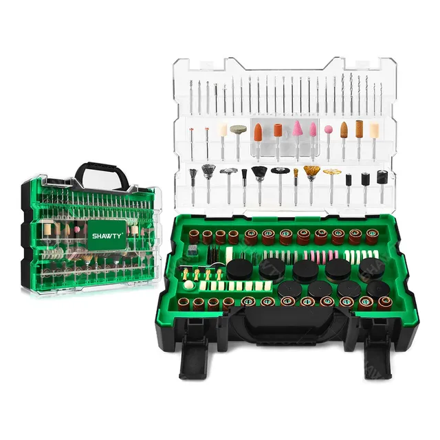 SHAWTY Juego De Accesorios Rotativas Para Mototools 480 Piezas , Kit De Accesorios Herramientas Para Dremel 4000