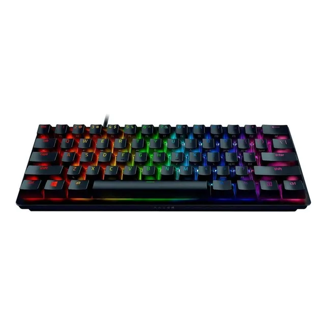 Teclado Razer Huntsman Mini Black Sw Purple, Teclado Negro Idioma Inglés US