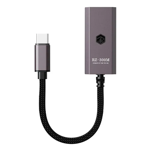 Amplificador Dac Usb-c Para Smartphones Rose Technics Rz300m Negro