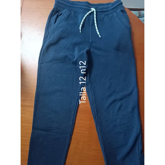 Pantalón Deportivo, En Algodón 11-12 Años Usado Perfecto