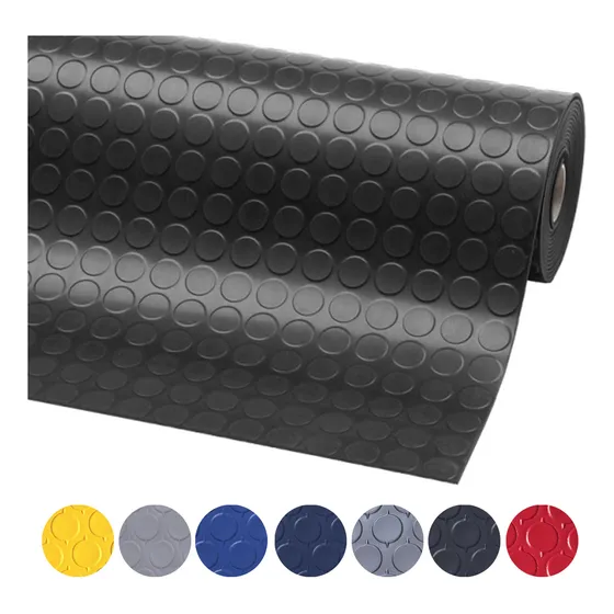 Rollo De Piso Antiderrapante Tachon Uso Rudo 1.40m X 5metros