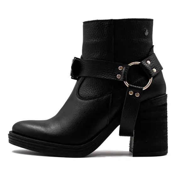Botineta Comoda De Cuero Vacuno Urbana Nigeria Modelo 777 N