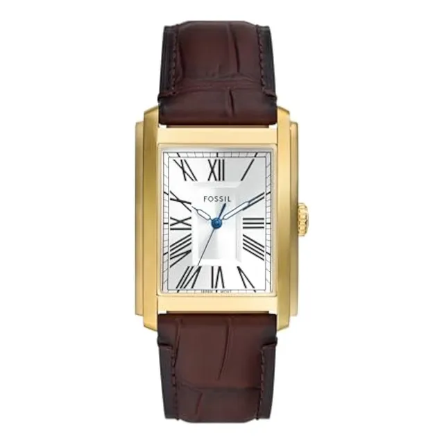 Fossil Reloj De Tres Manecillas De Acero