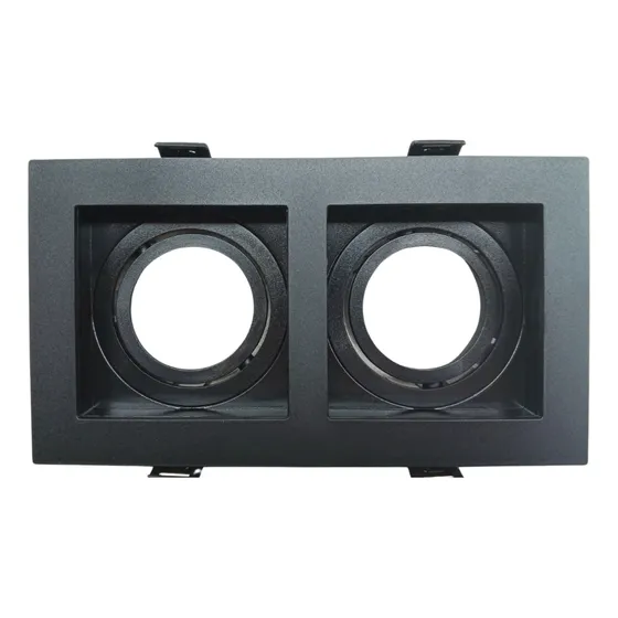 Accesorio Doble Para Empotrar Dicroico Luzak