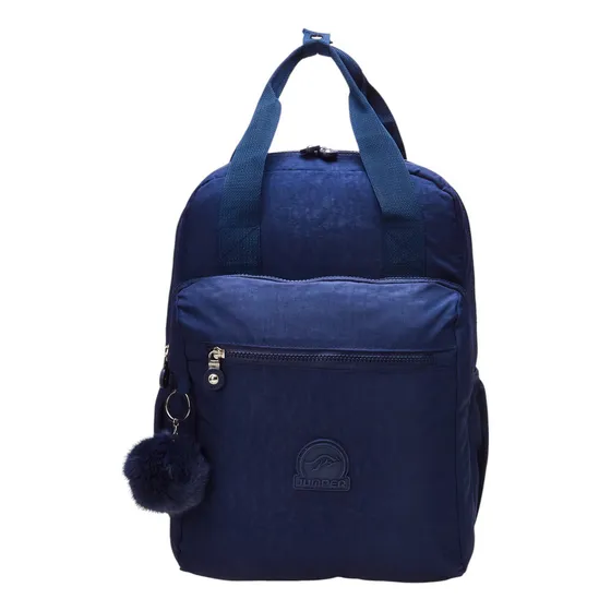 Mochila Jumper Azul Marinho Isiway Cor Azul-marinho Desenho do tecido Liso