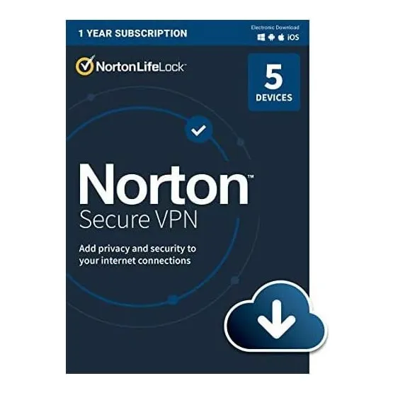Norton Secure Vpn Norton Life Lock Key 1 Año 5 Dispositivos