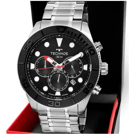 Relógio Technos Masculino Acqua Troca Pulseira Js25bcj/t1p