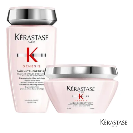 Kit Kérastase Genesis Bain Nutri-fortifiant  + Máscara Secos