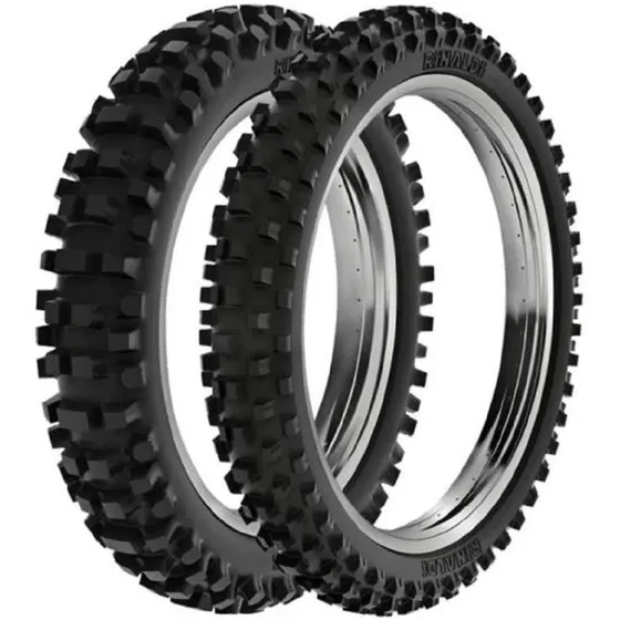 Par Pneu 90/90-18 E 2.75-18 Sh31 Rinaldi Trilha Titan Fan Cg