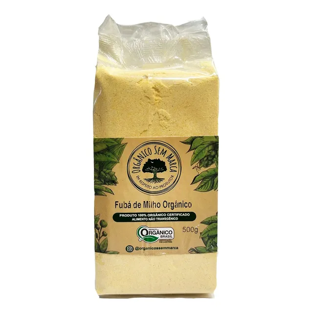 Fubá De Milho Orgânico 500g - Osm