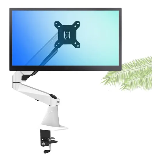 Soporte Monitor Brazo Unico Para Largo Resorte Ga Vesa