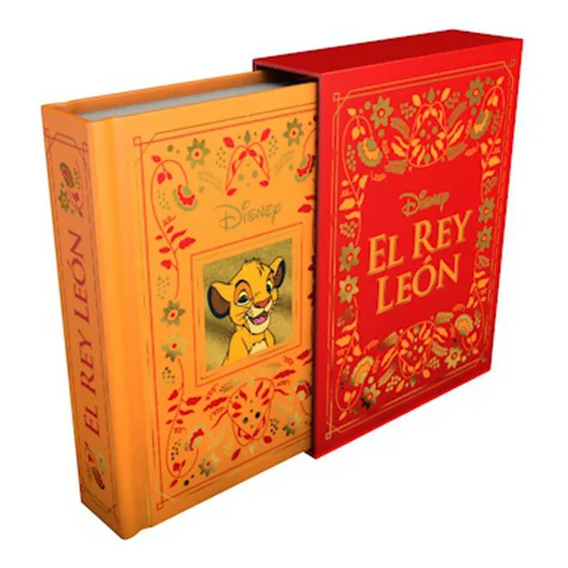 Libro El Rey León cuentos en miniatura Disney tapa dura