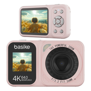 Câmera Digital 4k Ultra Hd 64mp Com Zoom Af, Tela Dupla Câmera Digital 4k Ultra Hd 64mp Com Zoom Af, Tela Dupla