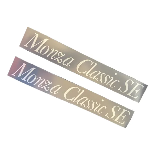 Par Emblema Classic Se Do Friso Monza 88 A 90 -adesivo Papel