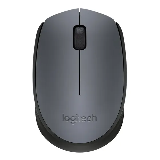 Mouse inalámbrico Logitech M170 M170 gris y negro