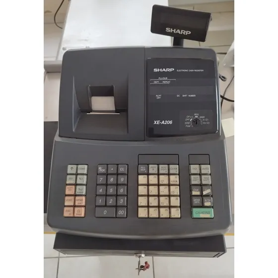 Registradora Sharp Xe A206