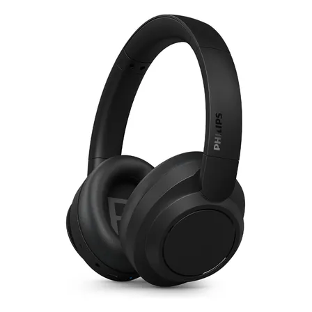 Audífonos Inalámbricos Bluetooth Philips Noise Cancelling TAH6509 Headband Color Negro - Supraaurales ANC 70H
