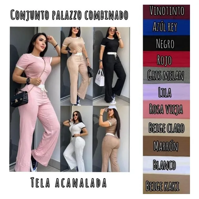 Conjunto Mono Jogger Y Franela Blusa Para Dama Talla Unica
