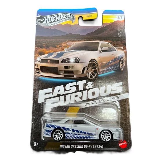 Hot Wheels Nissan Skyline Gt-r Bnr34 (2025) Rapido Y Furioso