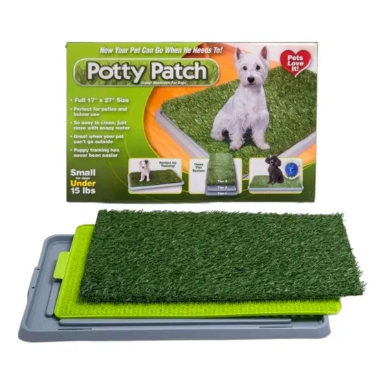 Sanitario Césped Artificial Pad Grama Para Mascotas Grande