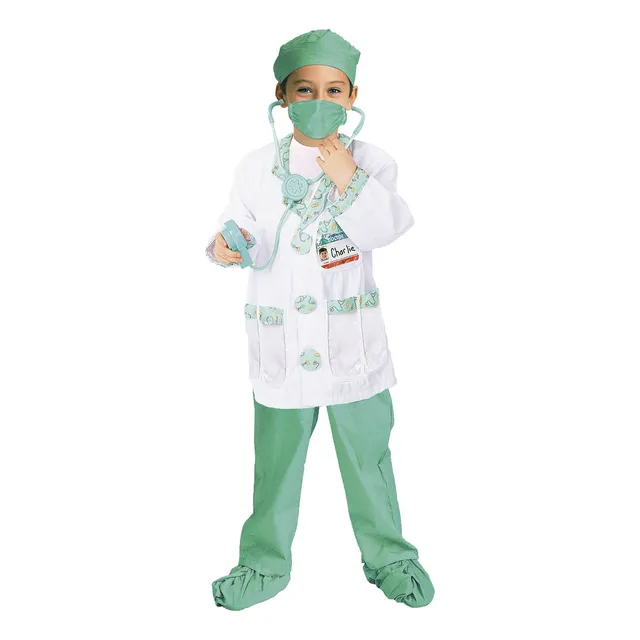 Disfraz Doctor Carnavalito Para Niños
