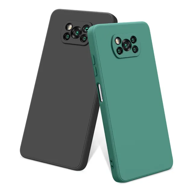 2 Fundas Protectoras De Silicona Para Xiaomi Poco X3/nfc/pro