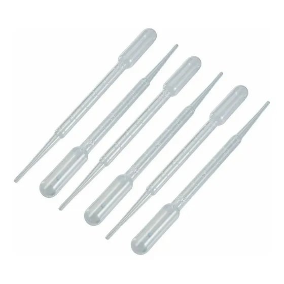 Jogo De 6 Pipetas Graduadas Para Mistura De Tintas Rev38370 