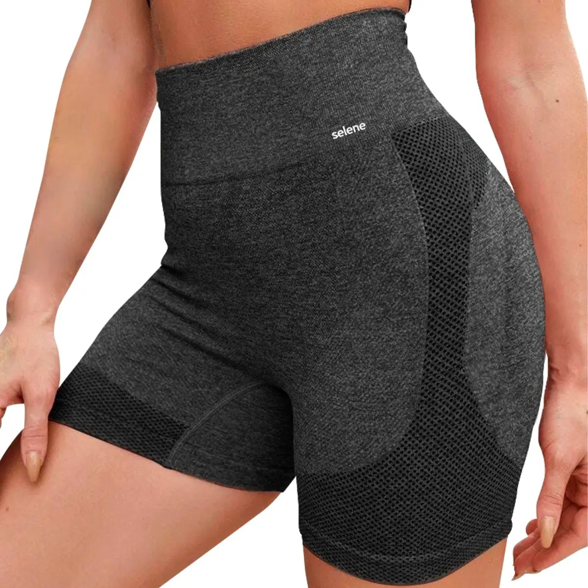 Short Selene Levanta Bumbum Sem Costura Sem Transparência Short Selene Levanta Bumbum Sem Costura Sem Transparência