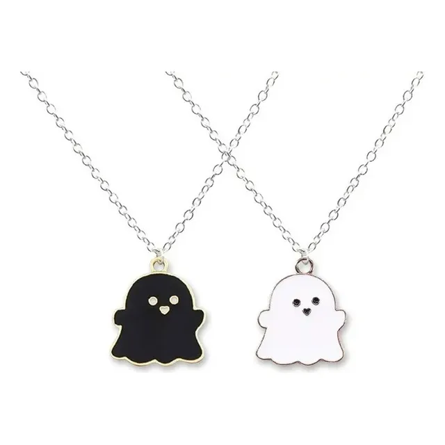 Collar Colgante Fantasma Amistad Parejas