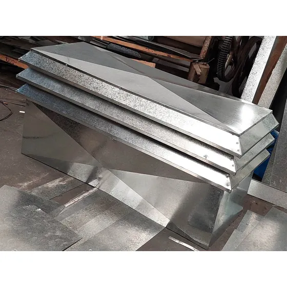 Sombrero Para Parrilla Gallvanizado 40x40 Zingueria 