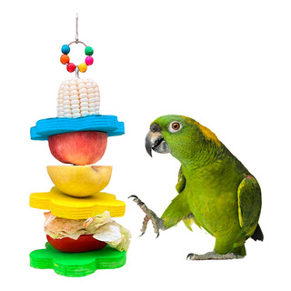 Juguete Tenedor Fruta Para Psitacidos Pericos Loros Grandes Juguete Tenedor Fruta Para Psitacidos Pericos Loros Grandes